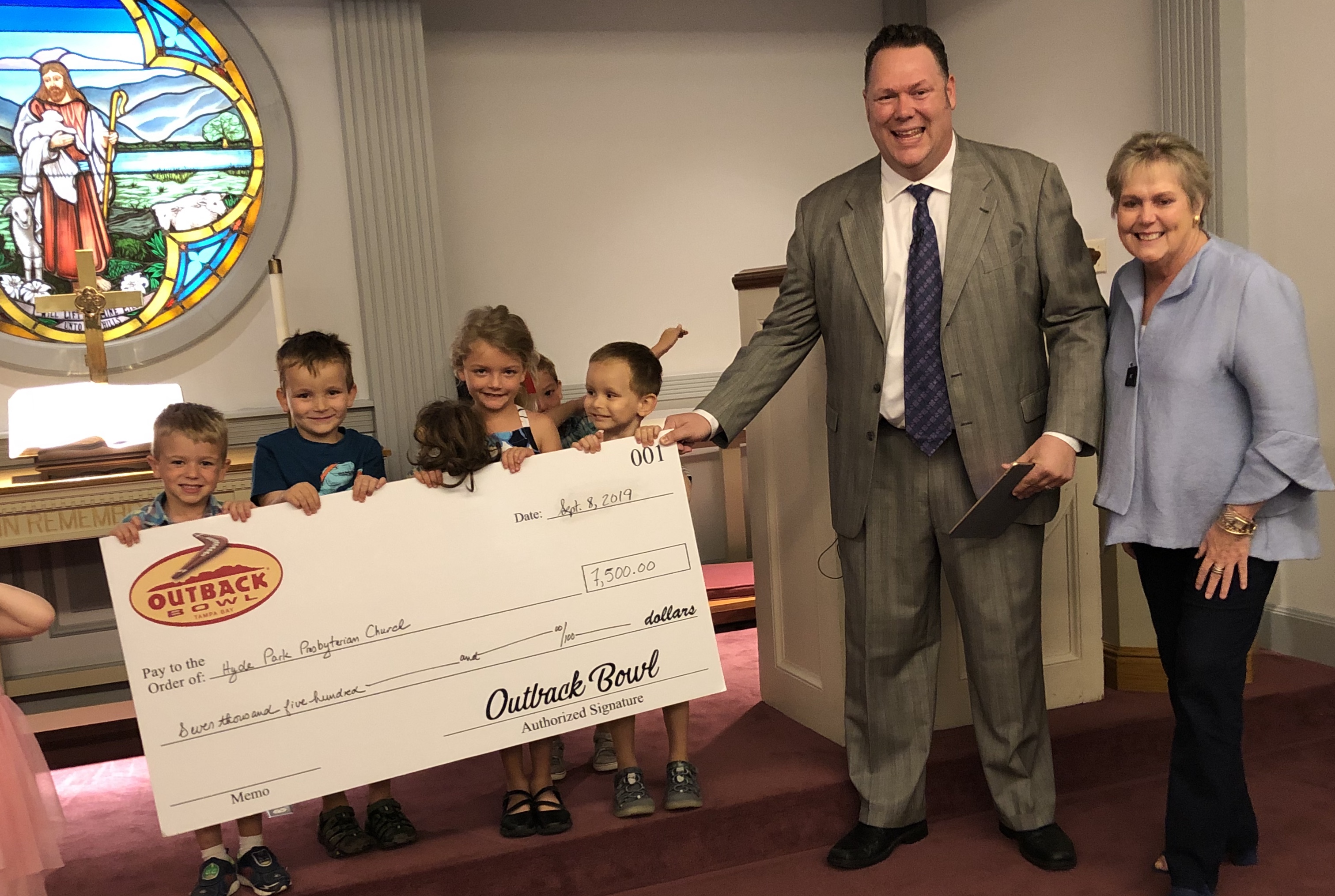 Outback Bowl Donation